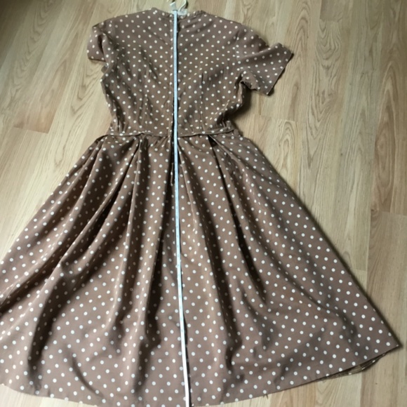 1950’s true vintage polka dot dress - Picture 7 of 14